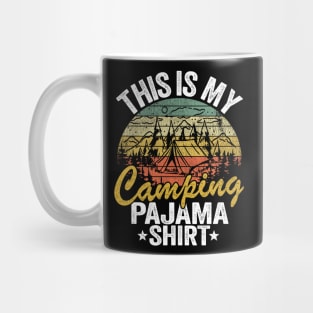 This Is My Camping Pajama Funny Camping Hiking Mug